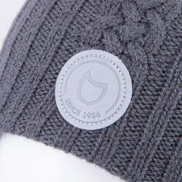 07711439-40 Шапка на завязках серый для мальчики серый фото №2