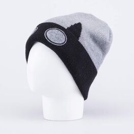 07711559-41 Шапка детская Маска для мальчики серый + черный