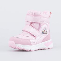 254813-41 Мембранная обувь с LED Зефирное Сердце для девочки розовый