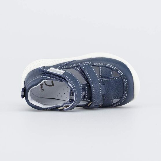 032096-21 Сандалии для первых шагов для мальчики синий фото №4