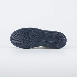 732402-11 Кожаные полуботинки-кеды для мальчика-подростка для мальчики белый + синий фото №3