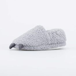 731187-11 Домашние тапочки для подростков Дино для мальчики серый