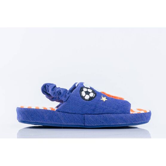 331147-12 Тапочки для мальчики голубой фото №3