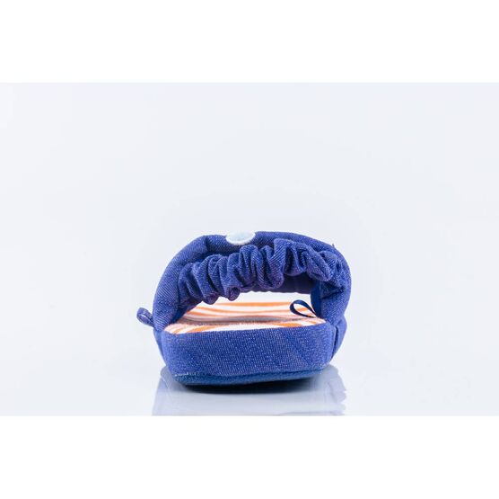 331147-12 Тапочки для мальчики голубой фото №4