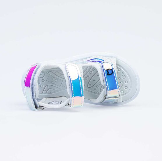 324032-11 Пляжная обувь для девочки белый фото №4