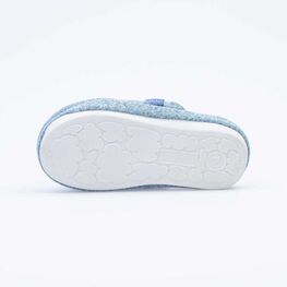 531103-11 Тапочки для девочки голубой фото №3