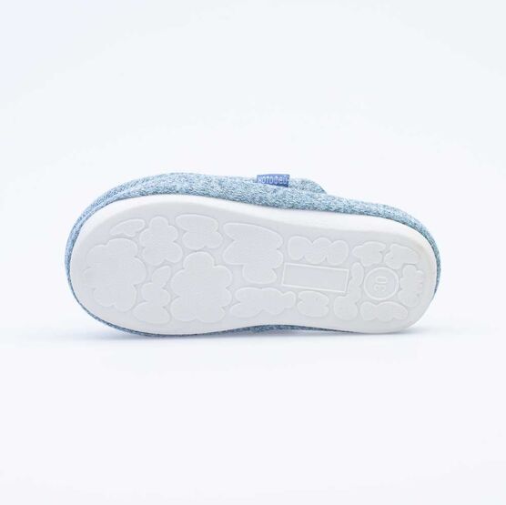 531103-11 Тапочки для девочки голубой фото №3