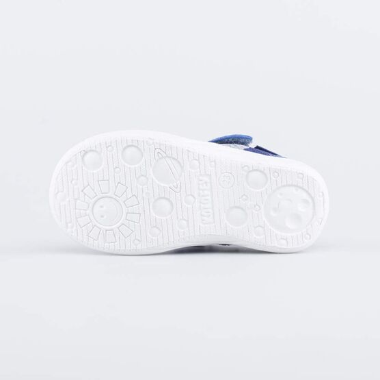 221138-12 Текстильная обувь для детей Камуфляж для мальчики синий фото №3