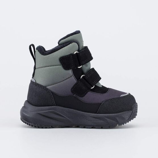 254838-41 Мембранные ботинки с LED и Softshell Космонавт для мальчики черный + оливковый фото №2