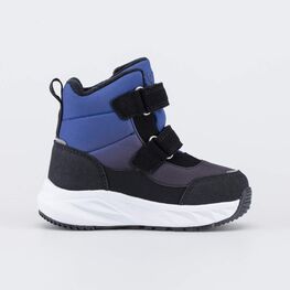 254838-42 Мембранные ботинки с LED и Softshell Космонавт для мальчики черный + синий фото №2