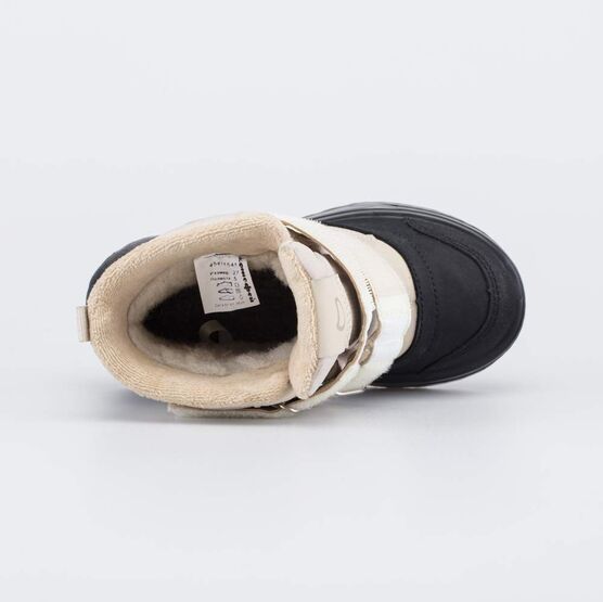 254839-41 Зимние мембранные ботинки Суперзащита для девочки бежевый + черный фото №4