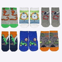 07742507-40 Носки с тормозами для мальчика в ассортименте (1 пара) для мальчики синий фото №2