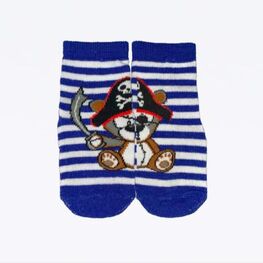 07742507-40 Носки с тормозами для мальчика в ассортименте (1 пара) для мальчики синий фото №4