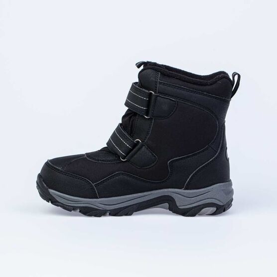 654943-46 Мембранные ботинки для мальчики чер-сер фото №2