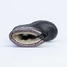 664058-41 Сноубутсы для девочки сер-срб фото №4