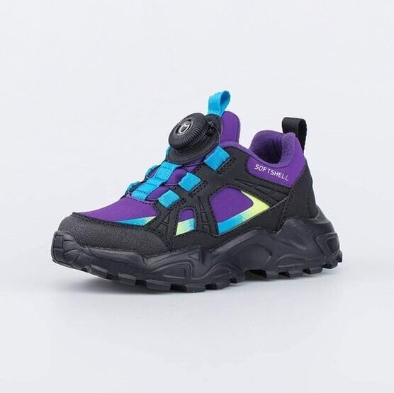 444024-72 Кроссовки Softshell + BOA для девочки фиолетовый