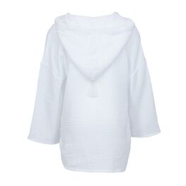 07052059-40 Детская пляжная туника белый для универсальные белый фото №2