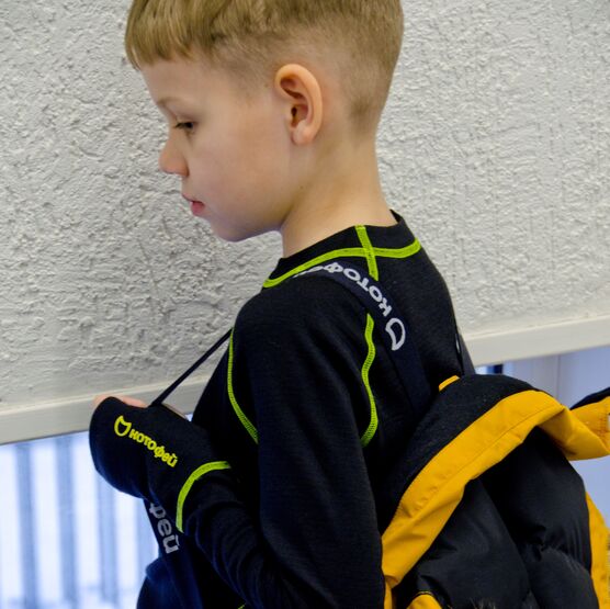 07002018-40 Термоджемпер для детей КОТОФЕЙ Спорт черный для универсальные черный фото №6