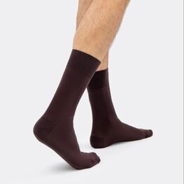 07742549-40 Классические мужские носки коричневые для мальчики коричневый