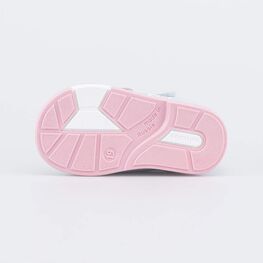 022135-29 Сандалии для первых шагов Приключения для девочки розовый + голубой фото №3