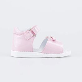 123014-23 Нарядные босоножки для девочки для девочки розовый фото №2