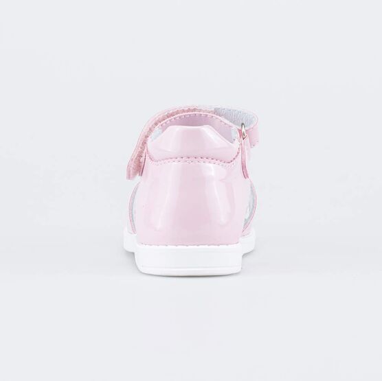 123014-23 Нарядные босоножки для девочки для девочки розовый фото №5