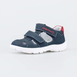 322135-25 Сандалии на липучках для мальчики синий + красный