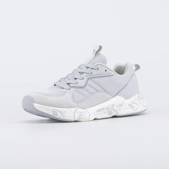 744227-72 Серые подростковые кроссовки для мальчики серый