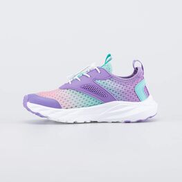 644503-11 Летние кроссовки сеточкой для девочки сиреневый фото №2