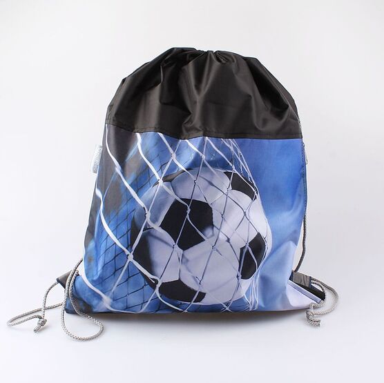 02708054-20 Мешок для сменной обуви черный для мальчики черный фото №2