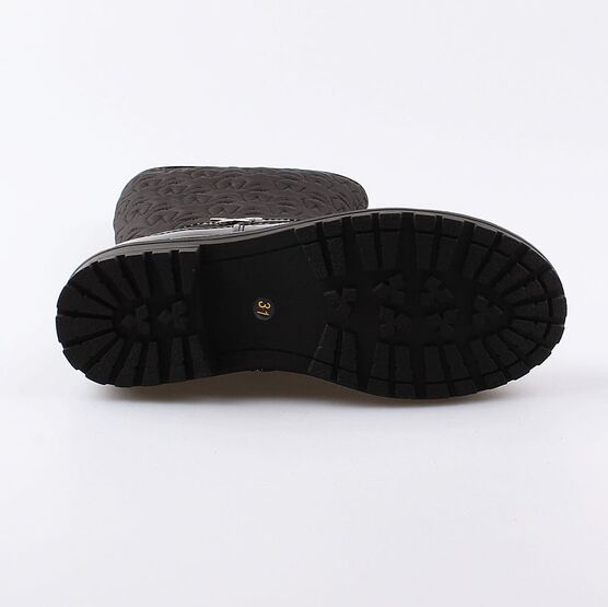 564068-34 Сапоги для девочки черный фото №3