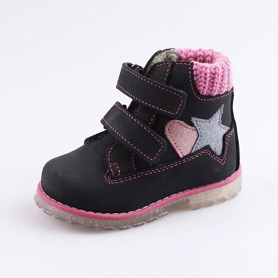 152213-36 Ботинки для девочки светло-синий