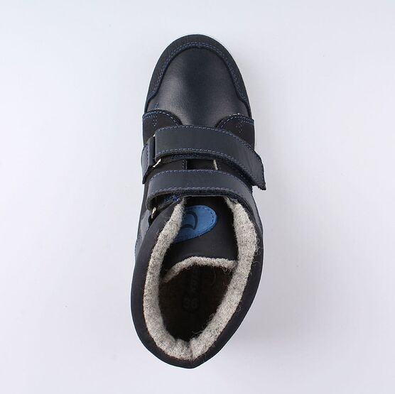 652145-32 Ботинки для мальчики светло-синий фото №4