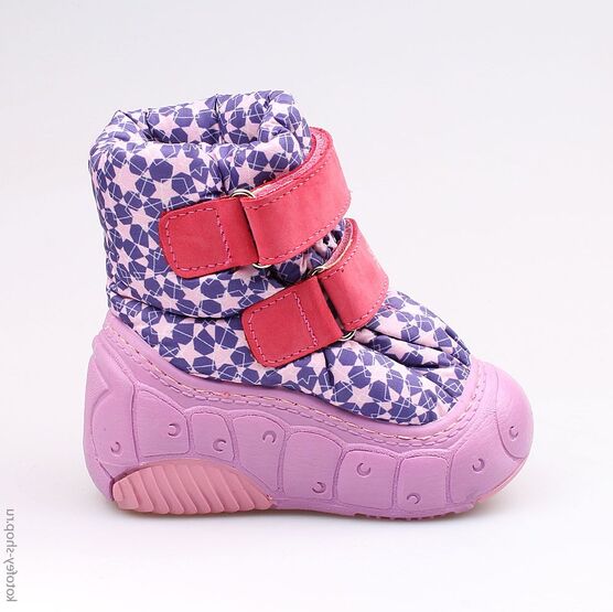 061008-43 Сапожки для девочки фио-роз фото №2