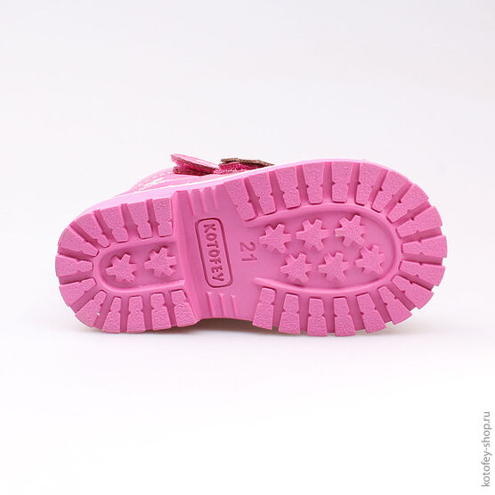 152171-31 Ботинки для девочки фуксия фото №3