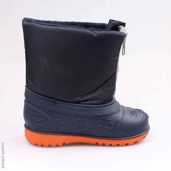 164054-41 Сноубутсы для мальчики син-ора фото №2