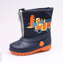 164054-41 Сноубутсы для мальчики син-ора