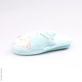 331043-11 Тапочки голубые для девочки голубой