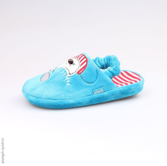 331046-11 Тапочки голубые для девочки голубой