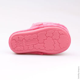 331047-11 Тапочки розовые для девочки розовый фото №3