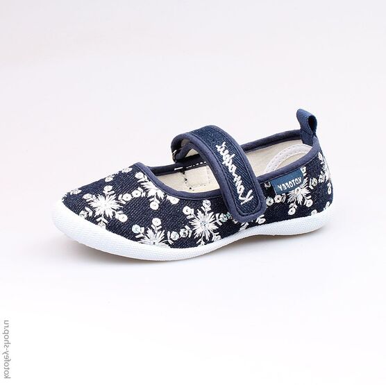 331055-11 Текстильная обувь для девочки светло-синий