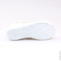 331056-11 Текстильная обувь для девочки белый фото №3