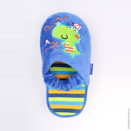 331060-11 Тапочки для мальчики светло-синий фото №4