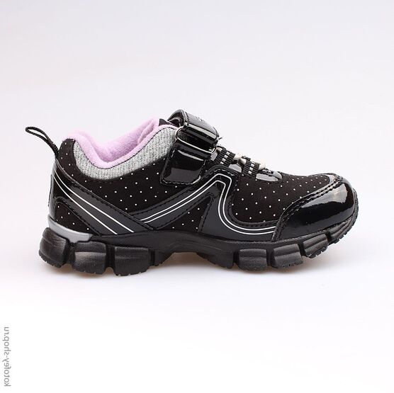 344150-71 Кроссовки для девочки чер-сир фото №2