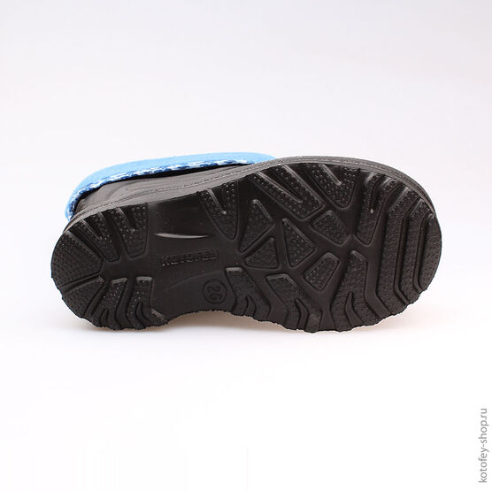 365001-13 Резиновые сапоги для мальчики чер-син фото №3
