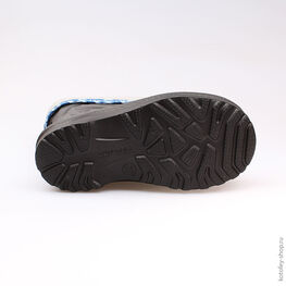 365001-14 Резиновые сапоги для мальчики чер-сер фото №3