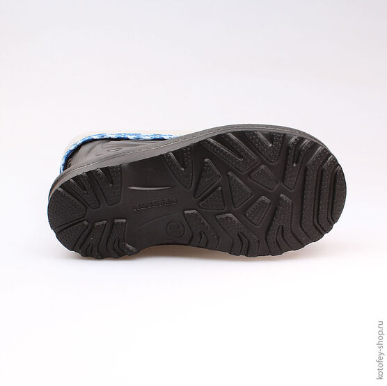 365001-14 Резиновые сапоги для мальчики чер-сер фото №3