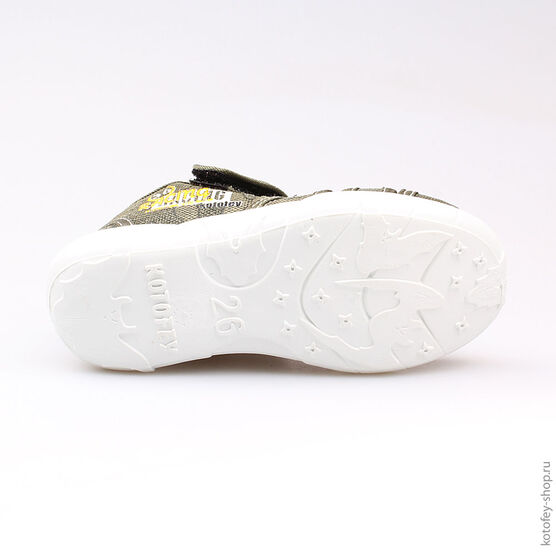 421021-12 Сандалии текстильные для мальчики оливковый фото №3