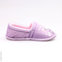 431108-11 Тапочки для девочки сиреневый фото №2