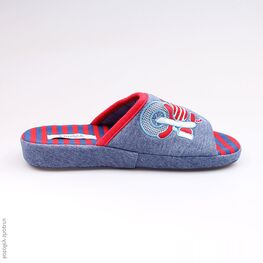 531033-11 Тапочки для мальчики гол-кра фото №3